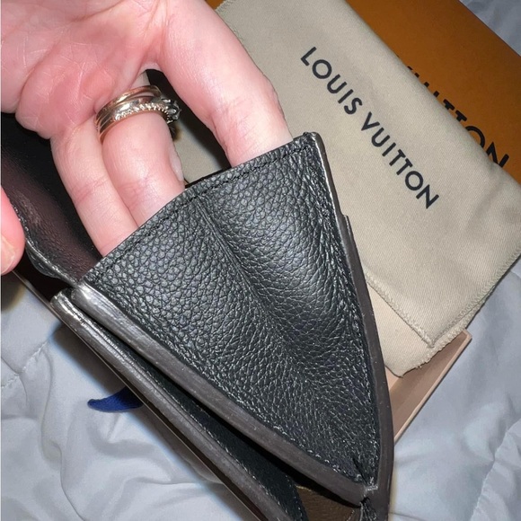 Pallas Compact Wallet Noir & Monogram - Picture 11 of 15